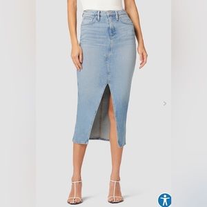 Denim Midi Skirt